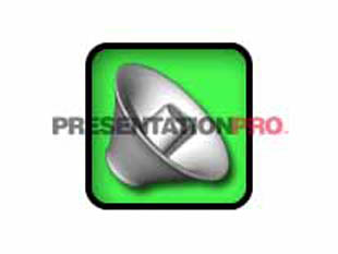Download speaker box green PowerPoint Graphic and other software plugins for Microsoft PowerPoint